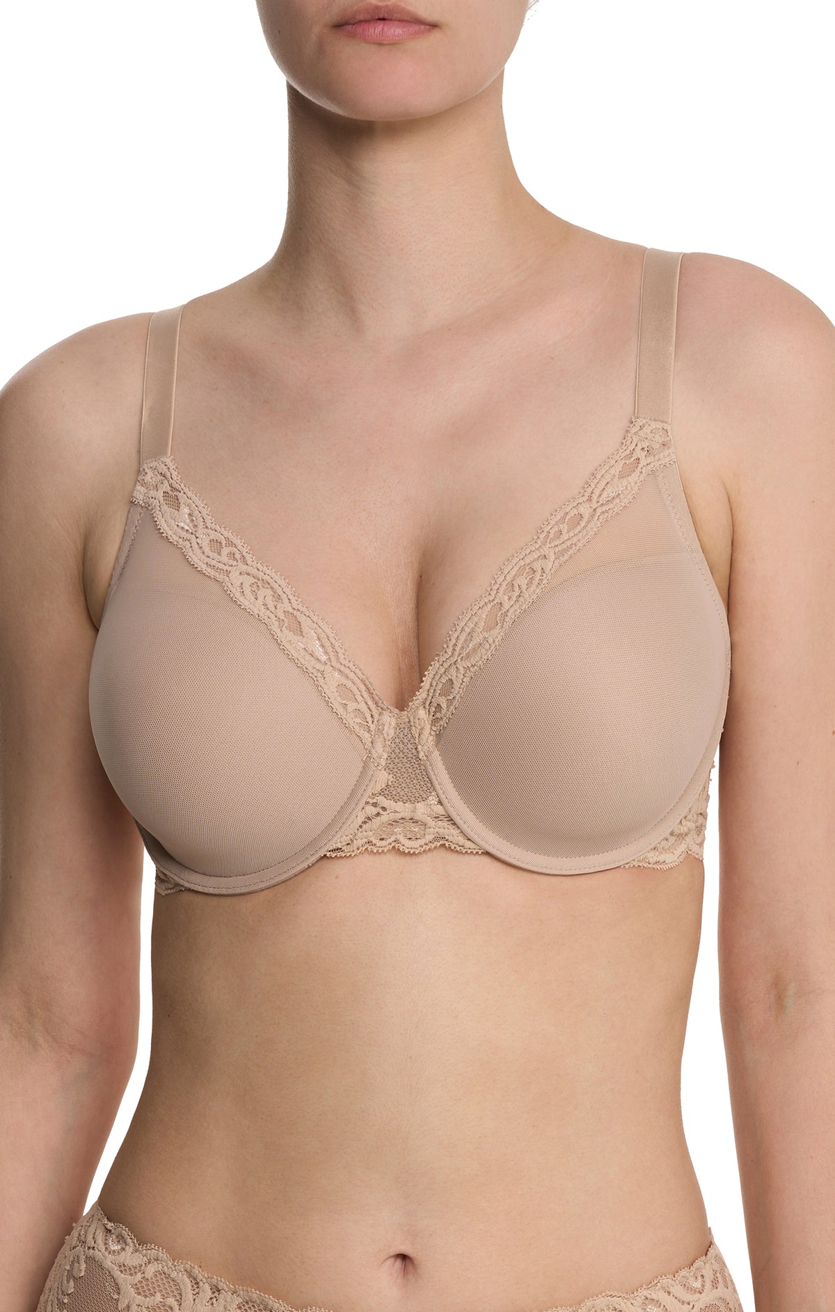 Natori Feathers Contour Plunge Brjóstahaldari